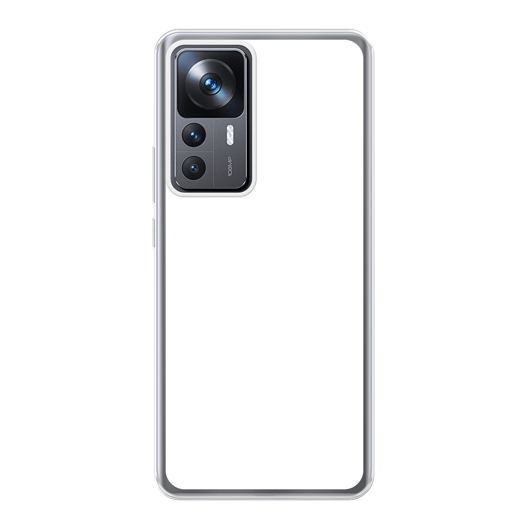 Xiaomi 12T / 12T Pro Zachte hoes (achterkant bedrukt, transparant)
