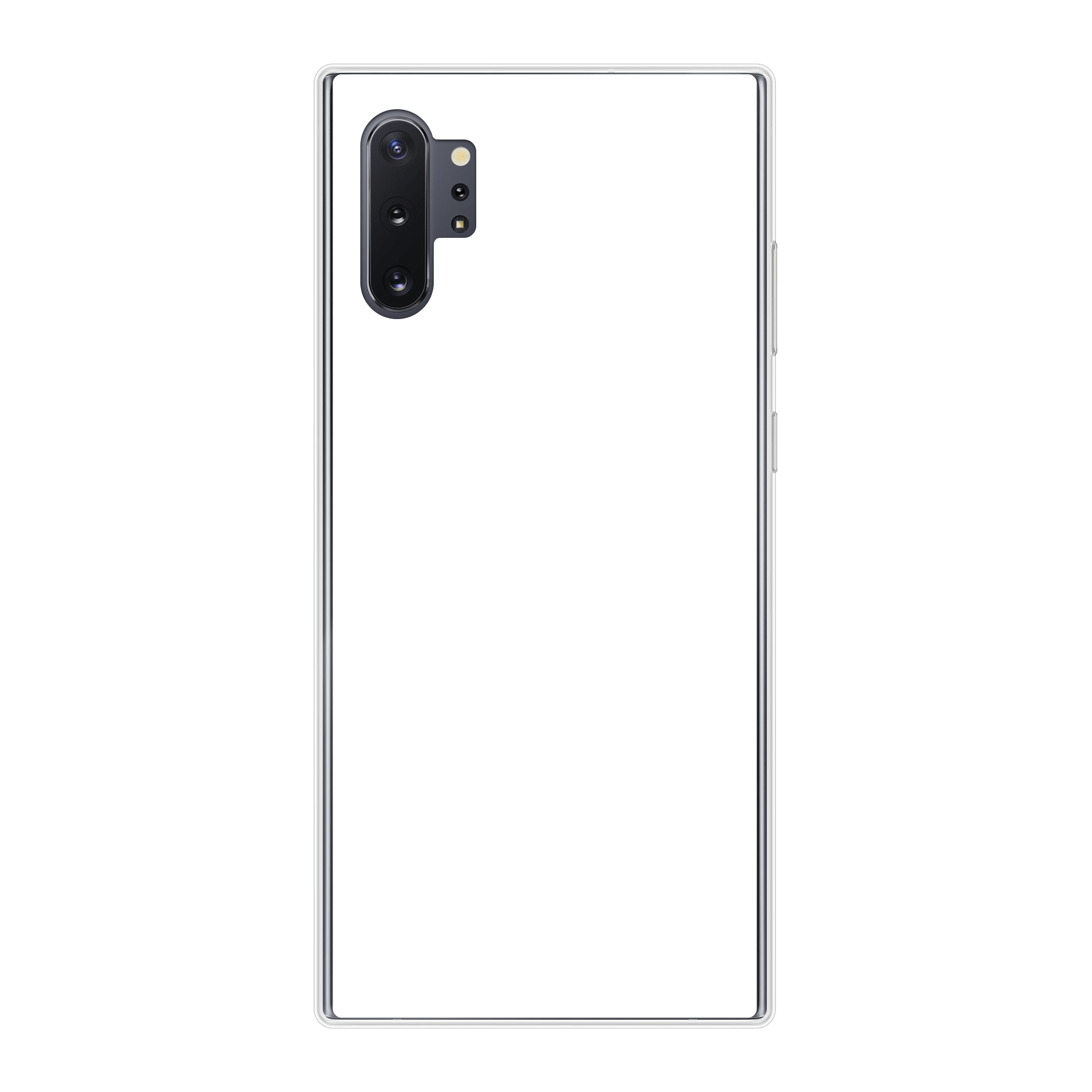 Samsung Galaxy Note 10 Plus / Galaxy Note 10 Plus 5G Zachte hoes (achterkant bedrukt, transparant)