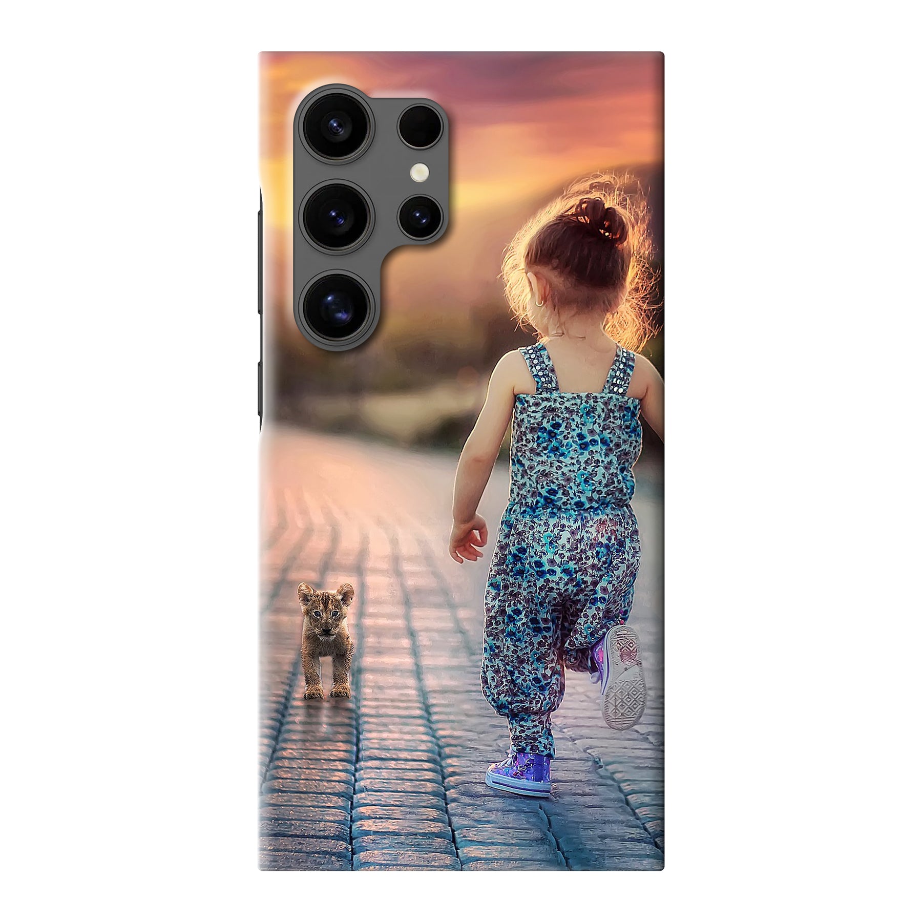 Samsung Galaxy S24 Ultra Hard hoesje (volledig bedrukt, glanzend)