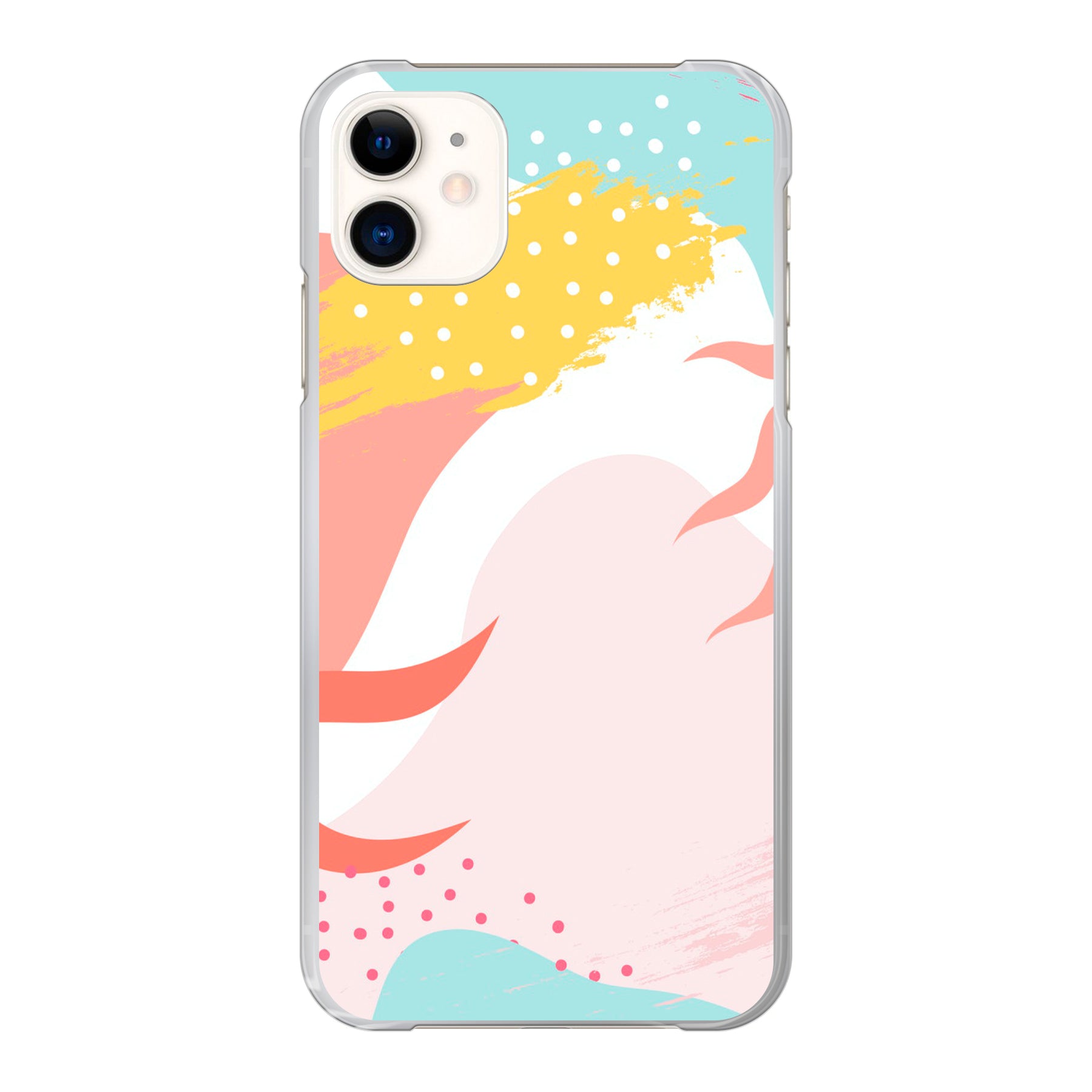 Apple iPhone 11 Hardcase (achterkant bedrukt, transparant)